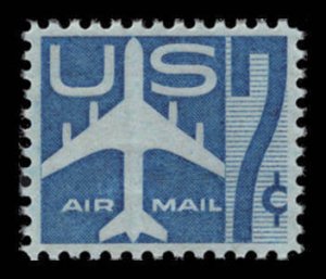 US Scott #C51 Jet Airliner 7 Cents > eGraded With Certificate > eGrade Gem 100