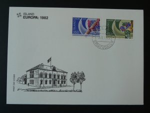 Europa Cept 1982 FDC Iceland