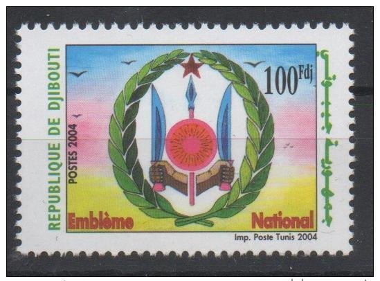 Djibouti Djibouti 2004 Mi. 800 New National Emblem Staatswappen MNH RARE-