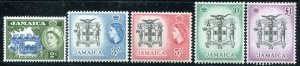 Jamaica #170-174 Mint