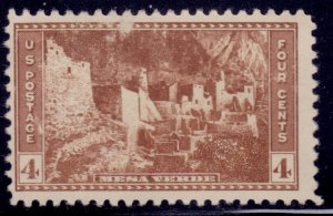 United States, 1934, National Park, Mesa Verde, 4c, sc#743, used