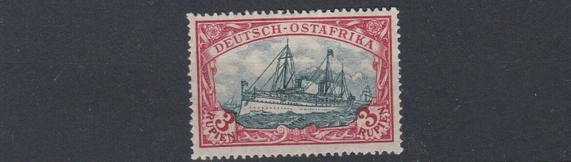 GERMAN EAST AFRICA  1919  S G 44C   3R   BLUE BLACK RED    MH  