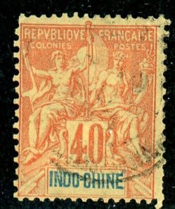 Indochina, Scott #16, Used