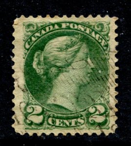 Canada Stamp #36 USED VFU SINGLE - SMALL QUEEN