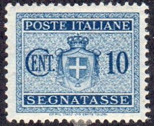 Italy J54 - Mint-H - 10L Coat of Arms / Postage Due (wmk: 277) (1945) (cv $0.60)