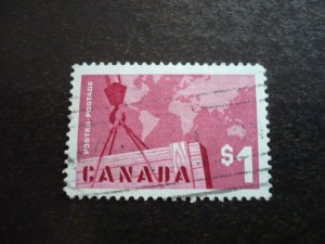 Stamps - Canada - Scott# 411 - Used Set of 1 Stamp