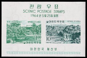 Korea Scott 443a Souvenir Sheet (1964) Mint NH VF, CV $16.50 C