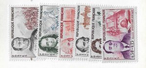 France Sc #B350-355 set of 6 NH VF
