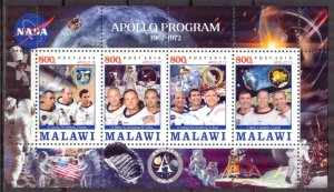Malawi 2019 Space Apollo Program (III) Sheet MNH