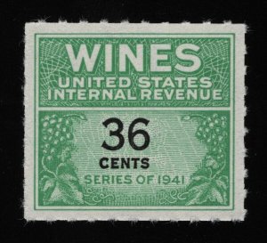 #RE135 36c Wines, Mint NGAI NH [3] **ANY 5=FREE SHIPPING**