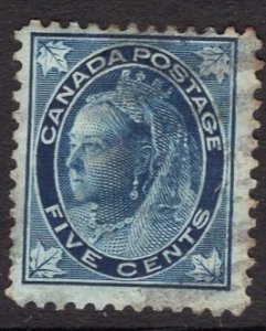 #70  Canada used  1897-98   Queen Victoria 5c