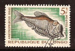 Congo Republic  #  100  used