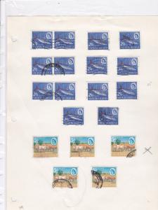 southern rhodesia 1964 stamps ref 11223