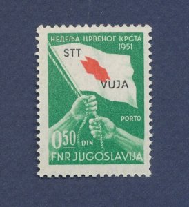 YUGOSLAVIA  TRIESTE B - Scott RAJ3   - VF MNH - signed --a