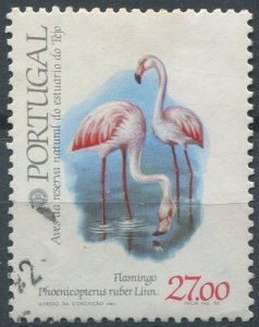 Portugal Sc#1544 Used, 27e multi, Philexfrance-82 Birds Nature Reserve of the...