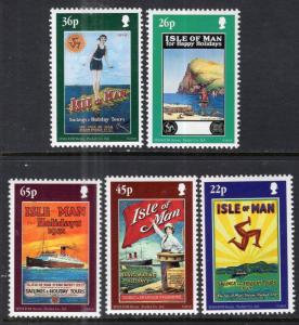 Isle of Man 878-882 MNH VF