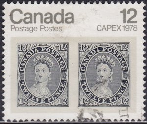 Canada 753 Queen Victoria CAPEX '78 12¢ 1978