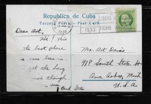 CUBA, POSTCARD,USED # JUNIO U2