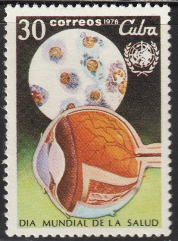 1976 Cuba Stamps Sc 2048 World Health Day MNH