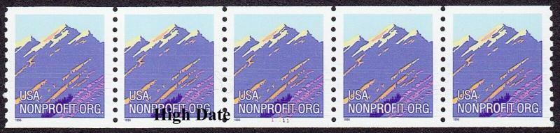 PNC5 5c Mountain WA  11111 2903a  MNH  F-VF  Tagged Error