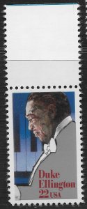 US #2211 22c Performing Arts - Edward Kennedy Duke Ellington ~ MNH