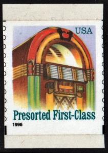 SC#3132 (25¢) Juke Box Single (1997) SA