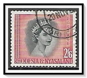 Rhodesia & Nyasaland #152 QE II Used