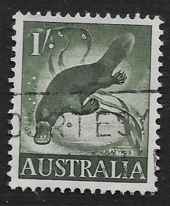 Australia #324 1sh Animals - Platypus