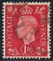 Great Britain #236 1P King George 6, used VF