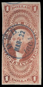 U.S. REV. FIRST ISSUE R70a  Used (ID # 98805)