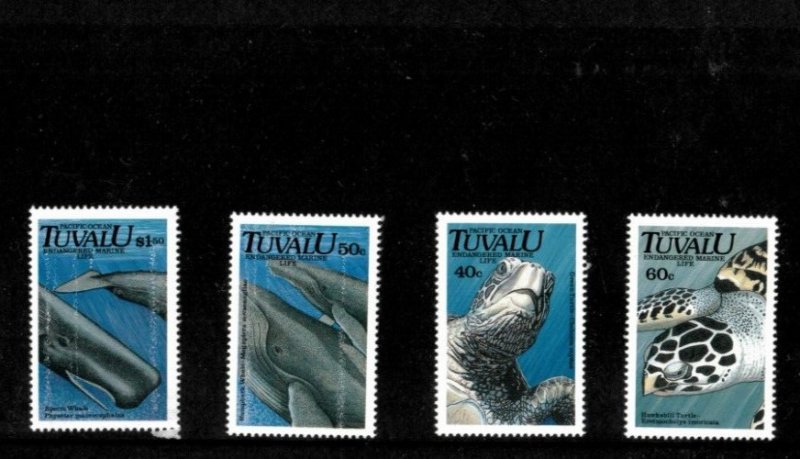 Tuvalu 1995 - SC 570-73 - Marine Life - Set of 4 Stamps - MNH