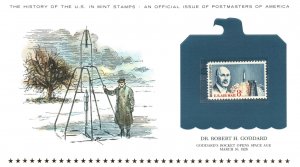 THE HISTORY OF THE U.S. IN MINT STAMPS DR. ROBERT H. GODDARD