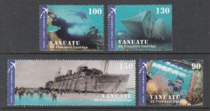 Vanuatu 919-922 MNH VF
