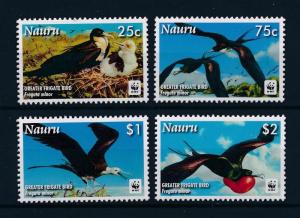 [53520] Nauru 2008 Birds Vögel Oiseaux Ucelli WWF Greater Frigate MNH