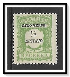 Cape Verde #J21 Postage Due NG