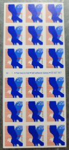 Scott #2598A 29¢ BLUE EAGLE Booklet of 18 Stamps - MNH