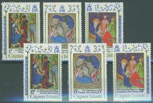 Cayman Isl SC#291-6 Christmas -1971, 6 Issues, MH