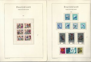 Germany DDR Stamp Collection on 28 Hingless Lighthouse Pages 1967-69, JFZ