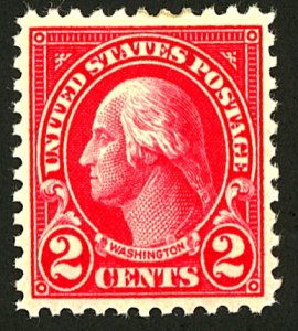 U.S. #554 MINT OG LH