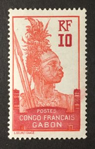 Gabon Sc. #37 mint hinged
