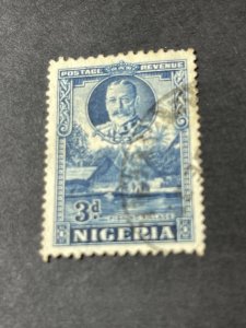 NIGERIA # 42a-USED------SINGLE----1936(LOTB)