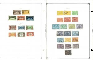 Saudi Arabia 1916-1987 MNH & H in Mounts & Postally Used Hinged on Scott Int.Pgs