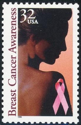 3081 Breast Cancer Awareness F-VF MNH single stamp