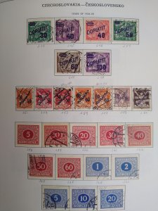 collection in album Czechoslovakia to 1992 2800 stamps