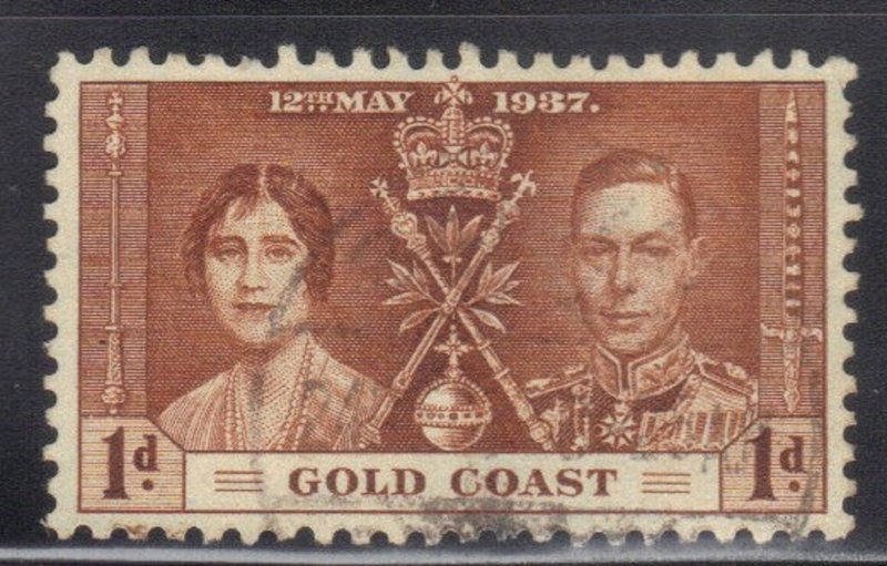 GOLD COAST  SC #112 **USED**  1p   1937   SEE SCAN