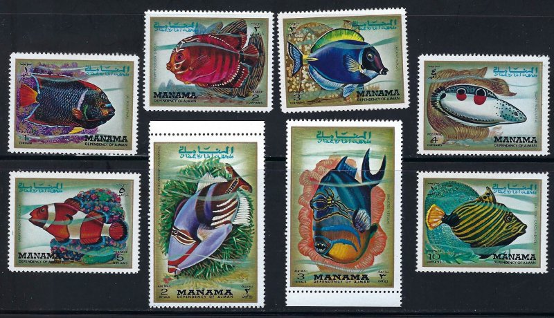 MANAMA Mi 777-85  MH  BIN $3.00 MARINE LIFE