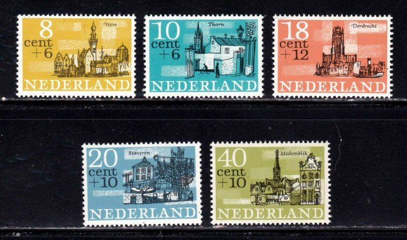 Netherlands stamps #B397 - 401, MNH, complete set