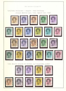 Netherlands 1981/2005 Used MNH  on 10 Pages (BL149