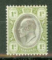 Transvaal 259 mint CV $16.50