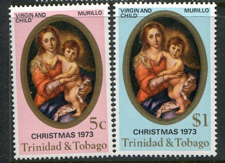 Trinidad & Tobago MNH 241-2 Christmas 1973